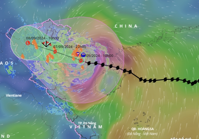 Bão số 3 vào đất liền theo kịch bản xấu nhất-1
