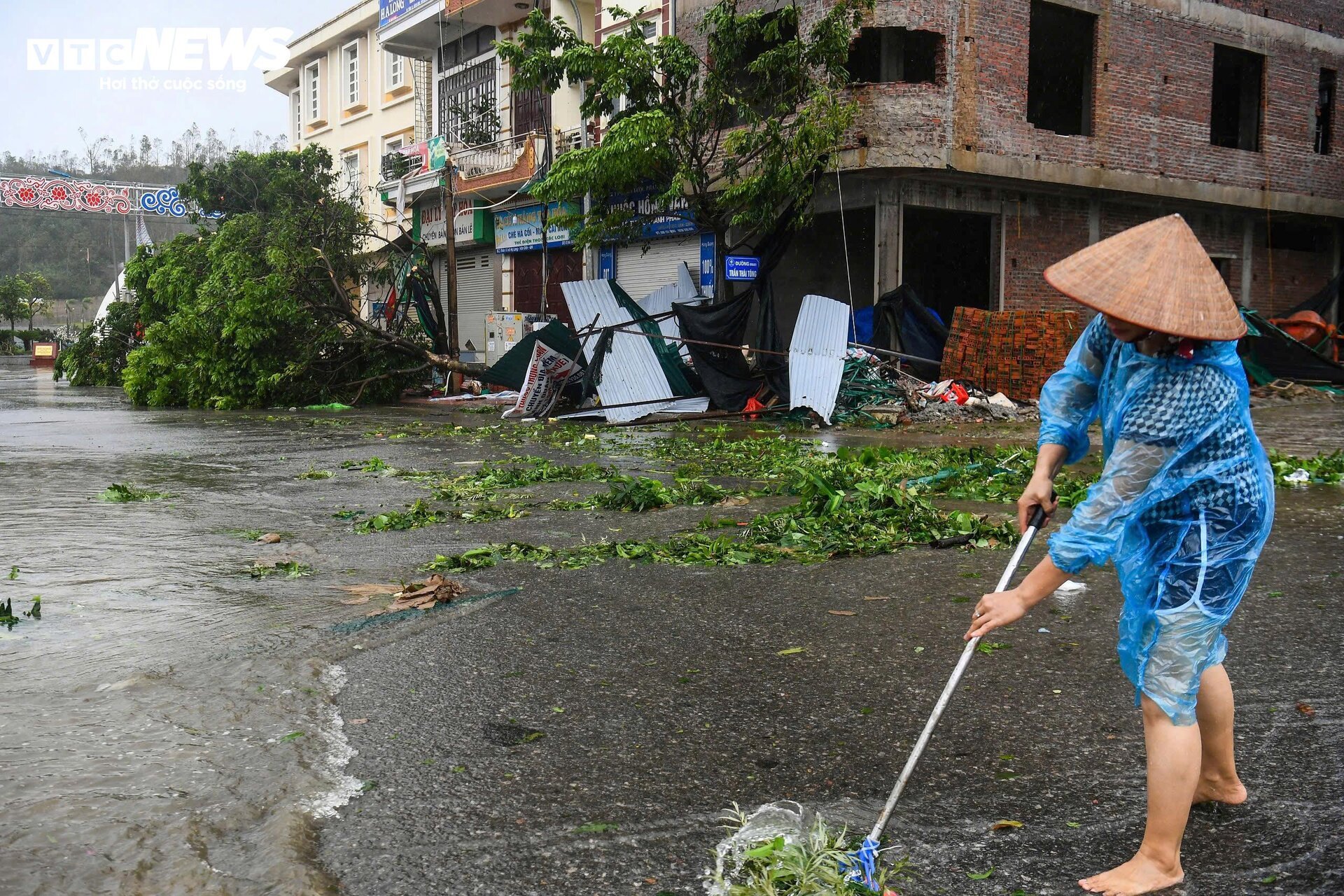 Dân Quảng Ninh kể lại phút kinh hoàng bão Yagi quét qua mái tôn ầm ập bay như diều-7