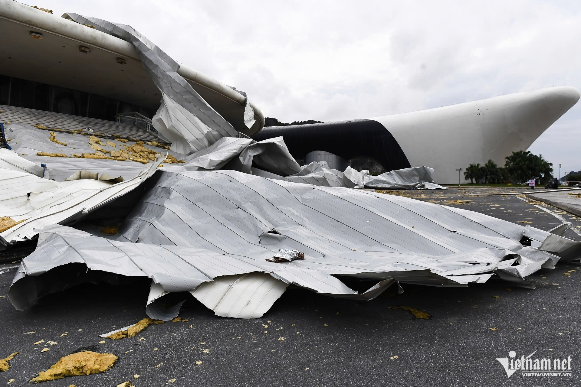 Toàn cảnh bão Yagi tàn phá vùng đất mỏ Quảng Ninh-12