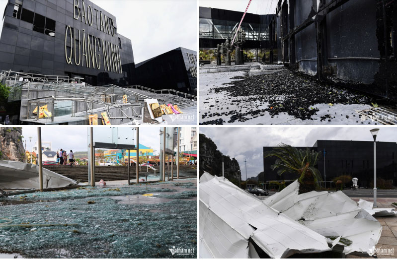 Toàn cảnh bão Yagi tàn phá vùng đất mỏ Quảng Ninh-13