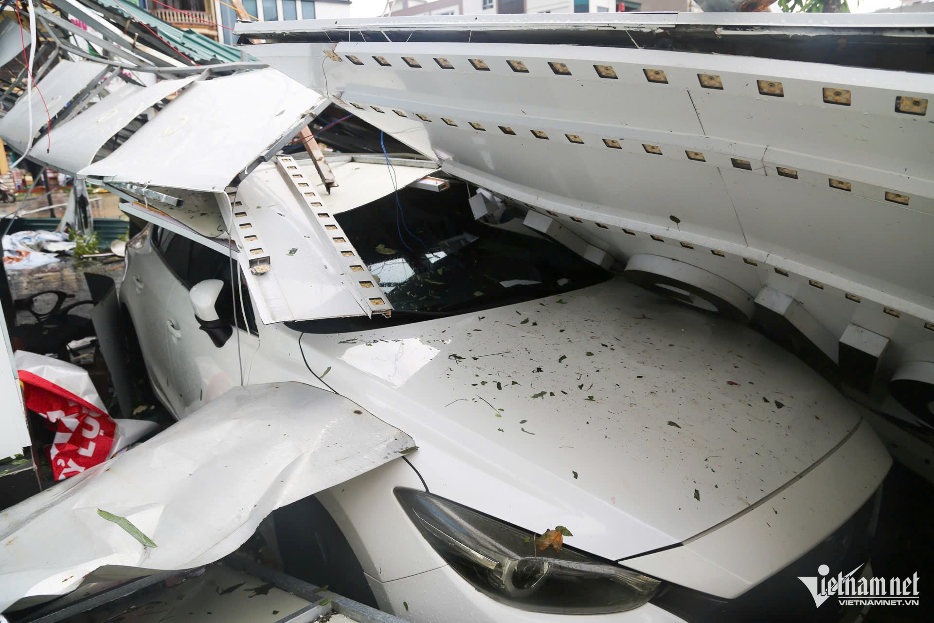 Toàn cảnh bão Yagi tàn phá vùng đất mỏ Quảng Ninh-8