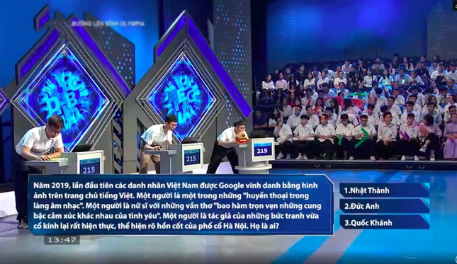 Sau bất ngờ hiếm gặp’, nam sinh Hải Phòng giành vòng nguyệt quế Đường lên đỉnh Olympia-3