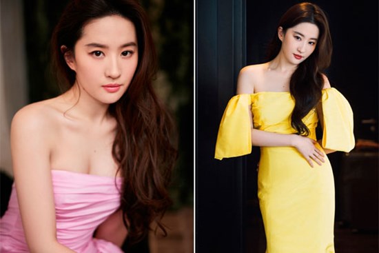 Phong cách thời trang gợi cảm của 'hoa hồng' Lưu Diệc Phi