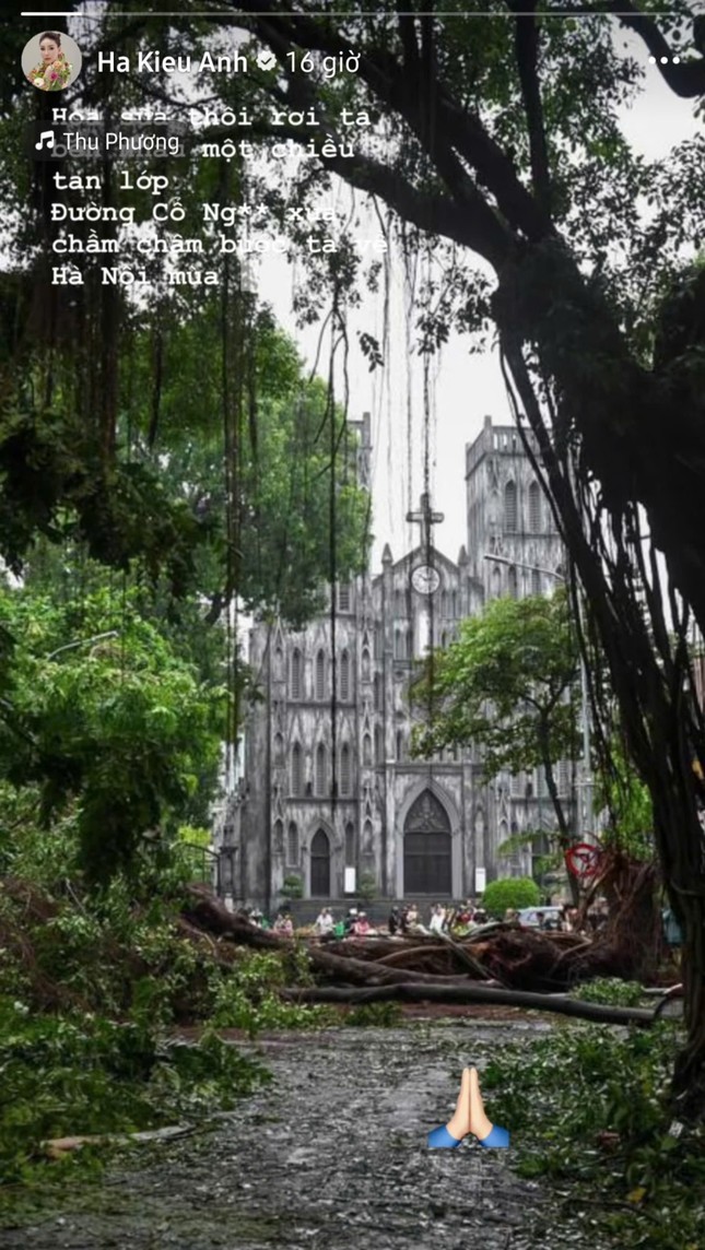 Hòa Minzy, Thùy Tiên hướng về người dân vùng bão lũ, Bình An cầu nguyện cho quê nhà-4