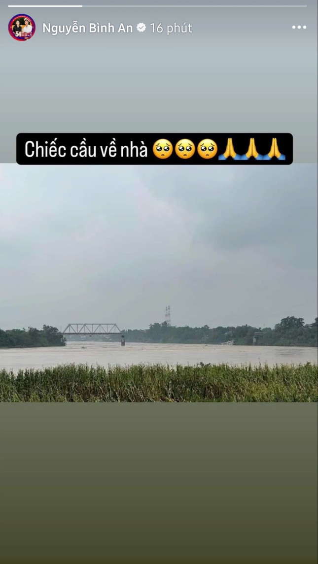 Hòa Minzy, Thùy Tiên hướng về người dân vùng bão lũ, Bình An cầu nguyện cho quê nhà-8