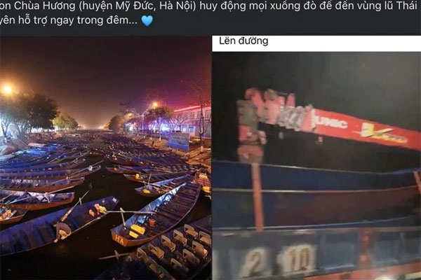 Dùng ròng rọc tiếp tế đồ ăn miễn phí cho người dân mắc kẹt trong cơn lũ lịch sử-4