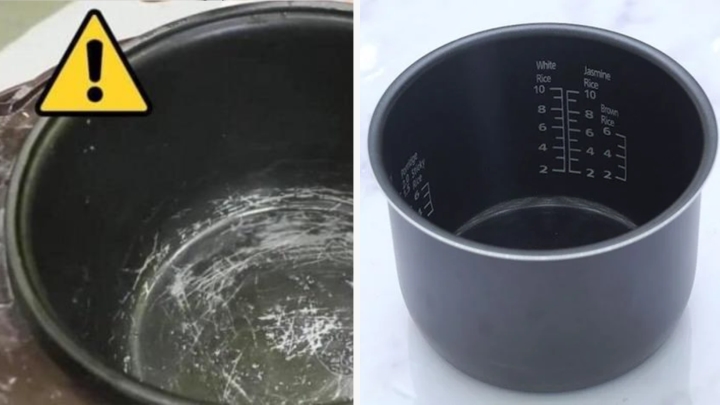 Nồi cơm điện bong lớp chống dính có hại gì?-1