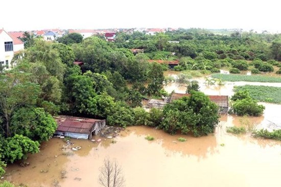 Hưng Yên phát lệnh báo động 2 trên tuyến đê tả sông Hồng