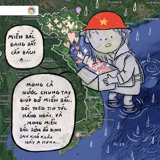 Giới trẻ cả nước hướng về miền Bắc, san sẻ khắc phục thiệt hại từ bão Yagi-7