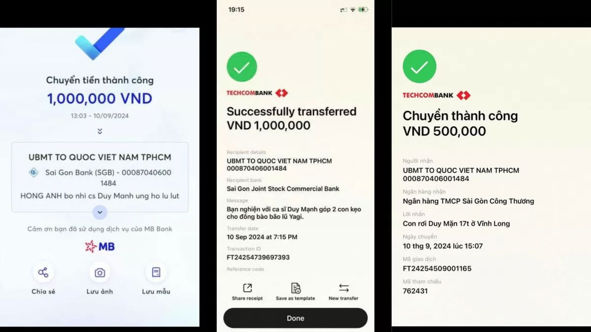 Ca sĩ Duy Mạnh cợt nhả khi ủng hộ bà con chịu thiệt hại sau bão lũ?-1
