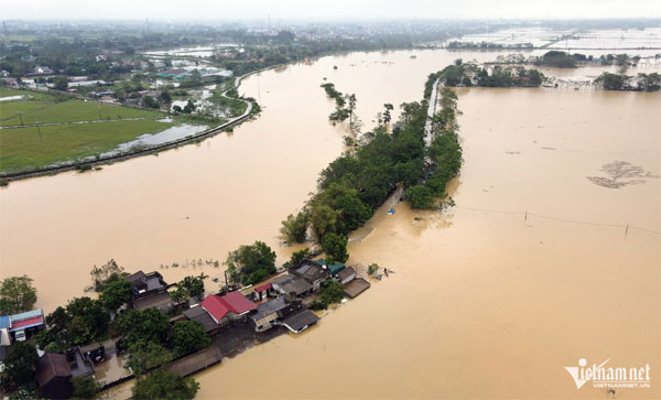 Nhiều điểm ở Hà Nội mưa to kéo dài nhiều giờ-1