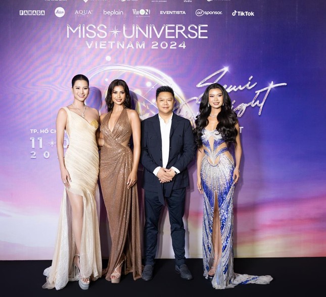 MC Nguyên Khang gây tranh cãi khi gọi sai danh hiệu của giám khảo Miss Universe Vietnam 2024-2