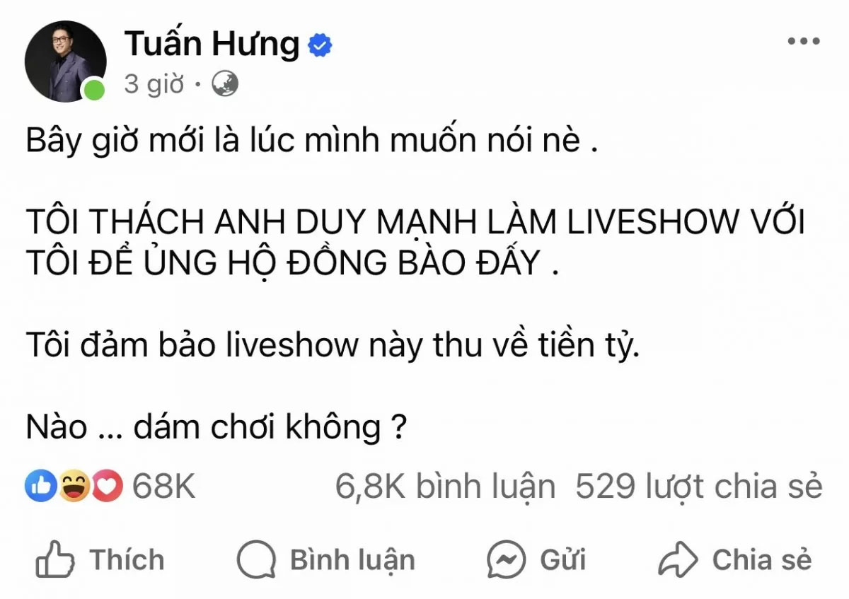 Nên hay không việc thách thức nhau ủng hộ đồng bào bão lũ?-2