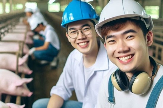 Nhân viên chăn lợn được trả lương tới 140 triệu đồng mỗi tháng