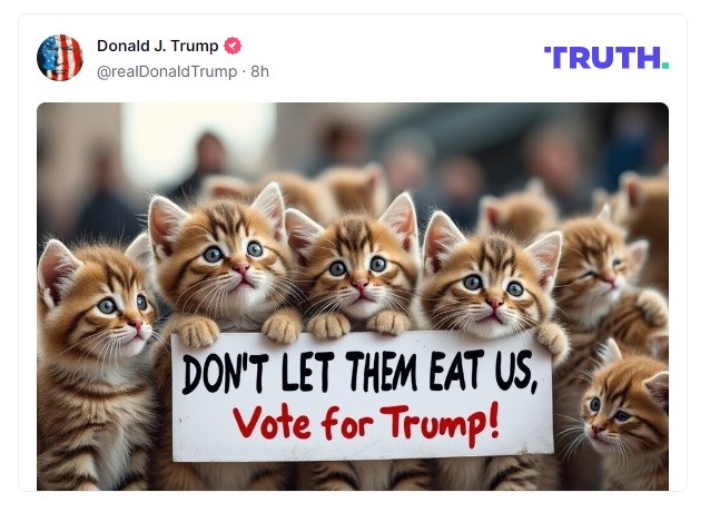 Thành phố Mỹ bị đe dọa đánh bom sau khi ông Trump nói người nhập cư ăn thịt chó, mèo-2