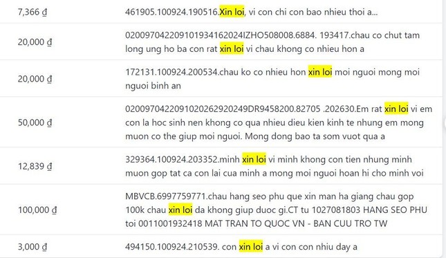 Sao kê từ thiện của MTTQ Việt Nam: Không cần xin lỗi khi bạn ủng hộ số tiền nhỏ bé-2