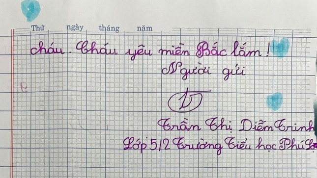 Tâm thư xúc động của bé gái bị từ chối góp tiền ủng hộ đồng bào vùng bão lũ-4