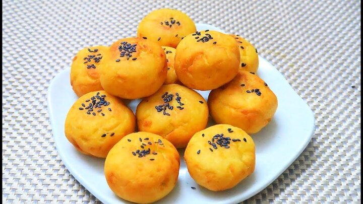 Cách làm bánh khoai lang trứng bổ dưỡng, lạ miệng-1