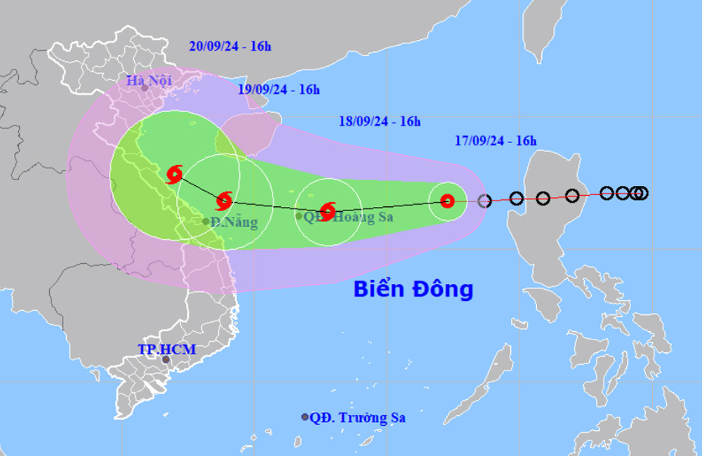 Miền Trung sắp xảy ra đợt mưa lớn diện rộng, Bắc và Nam Bộ vẫn mưa to cục bộ-1