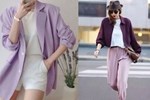 Áo blouse dài tay được hội mặc đẹp thi nhau diện trong mùa thu-9