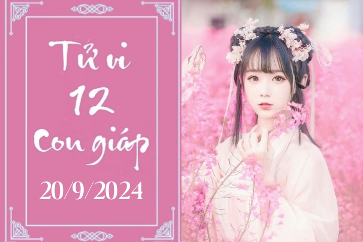 Tử vi 12 con giáp hôm nay ngày 20/9/2024: Mão may mắn, Thân thuận lợi-1