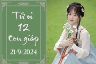 Tử vi 12 con giáp hôm nay ngày 21/9/2024: Thìn nóng vội, Tỵ thuận lợi