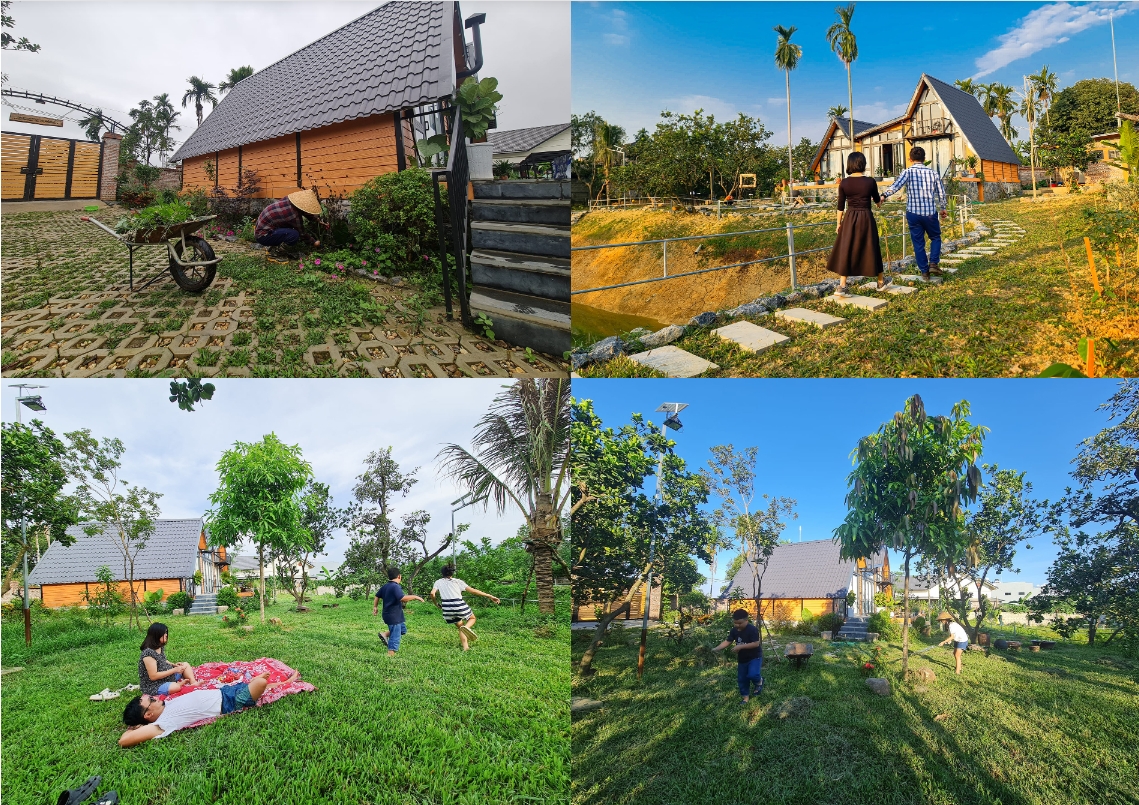 Gia đình Hà Nội tậu 1.500m2 đất, làm nhà vườn đẹp mê ở ngoại ô-3