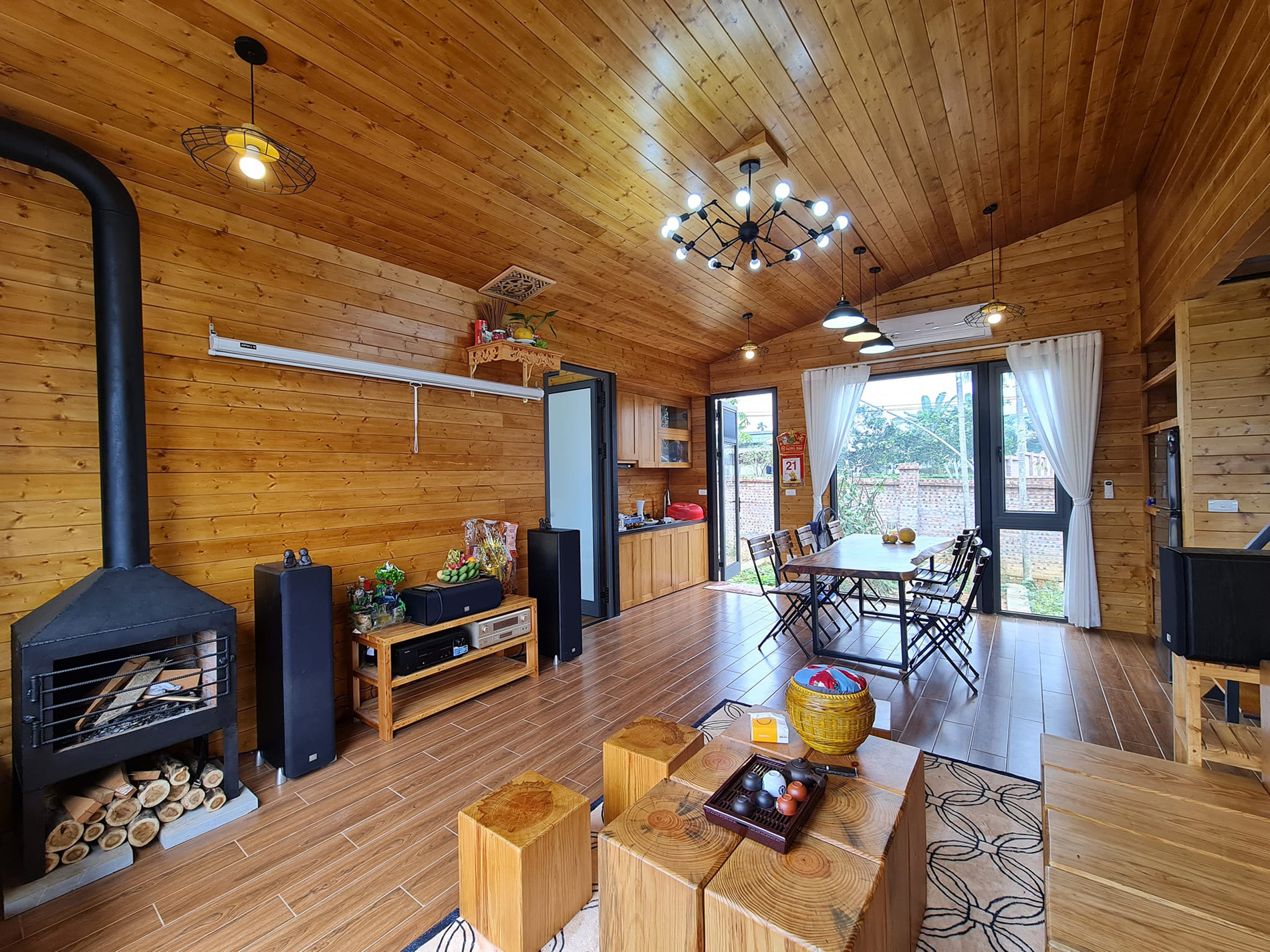 Gia đình Hà Nội tậu 1.500m2 đất, làm nhà vườn đẹp mê ở ngoại ô-5