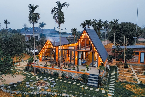 Diễn viên Huỳnh Anh Tuấn nấu ăn mướt mồ hôi, ở nhà vườn rộng 6.000m2-13