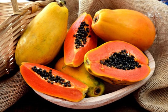 Quả đu đủ có một phần