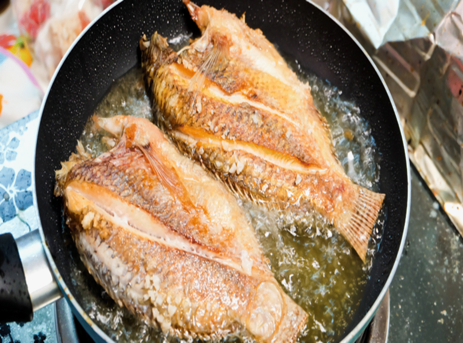 Rán cá kiểu mới: Không bắn, không vỡ nát, cá giòn mà không ăn dầu-2