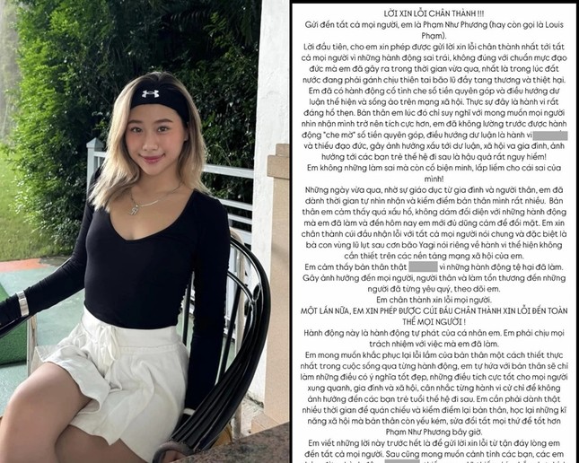 Tâm thư xin lỗi bị nghi nhờ Chat GPT viết hộ, Louis Phạm giải thích ra sao?-2