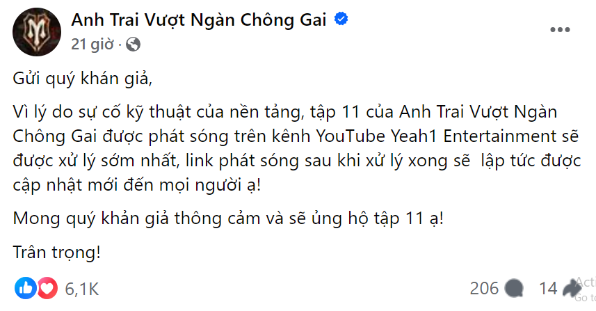 Anh Trai Vượt Ngàn Chông Gai tập 11: Fan bức xúc vì 7749 khoảnh khắc gây ức chế-1