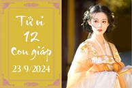 Tử vi 12 con giáp hôm nay ngày 23/9/2024: Tý thuận lợi, Mùi ổn định