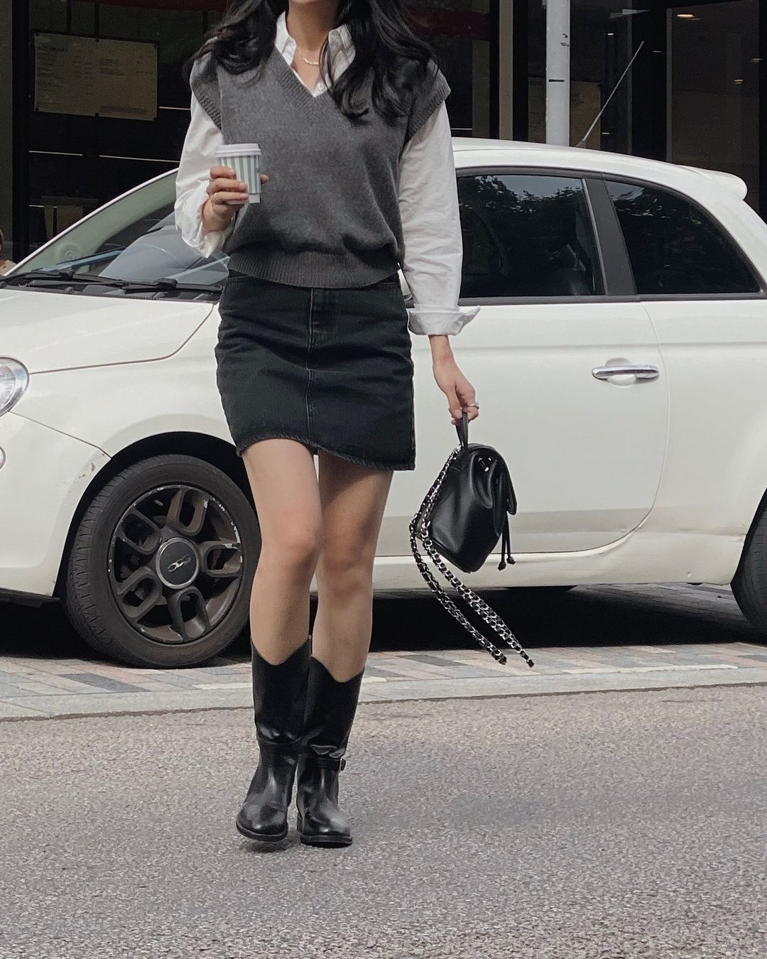 Nàng blogger gần 600k người theo dõi gợi ý 9 cách diện sơ mi ưng mắt cho mùa thu-4