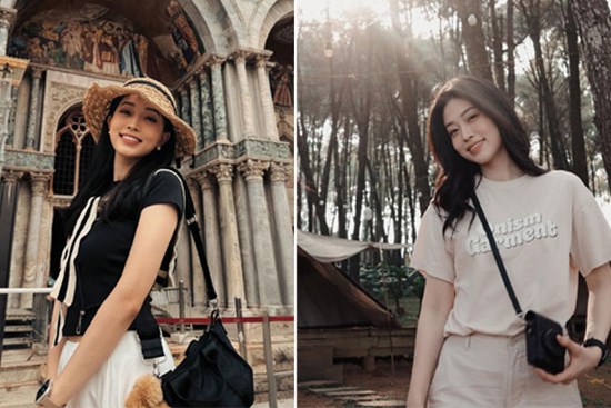 Phương Nga - vợ 'nam thần VFC' Bình An ngày càng thăng hạng nhan sắc và phong cách thời trang