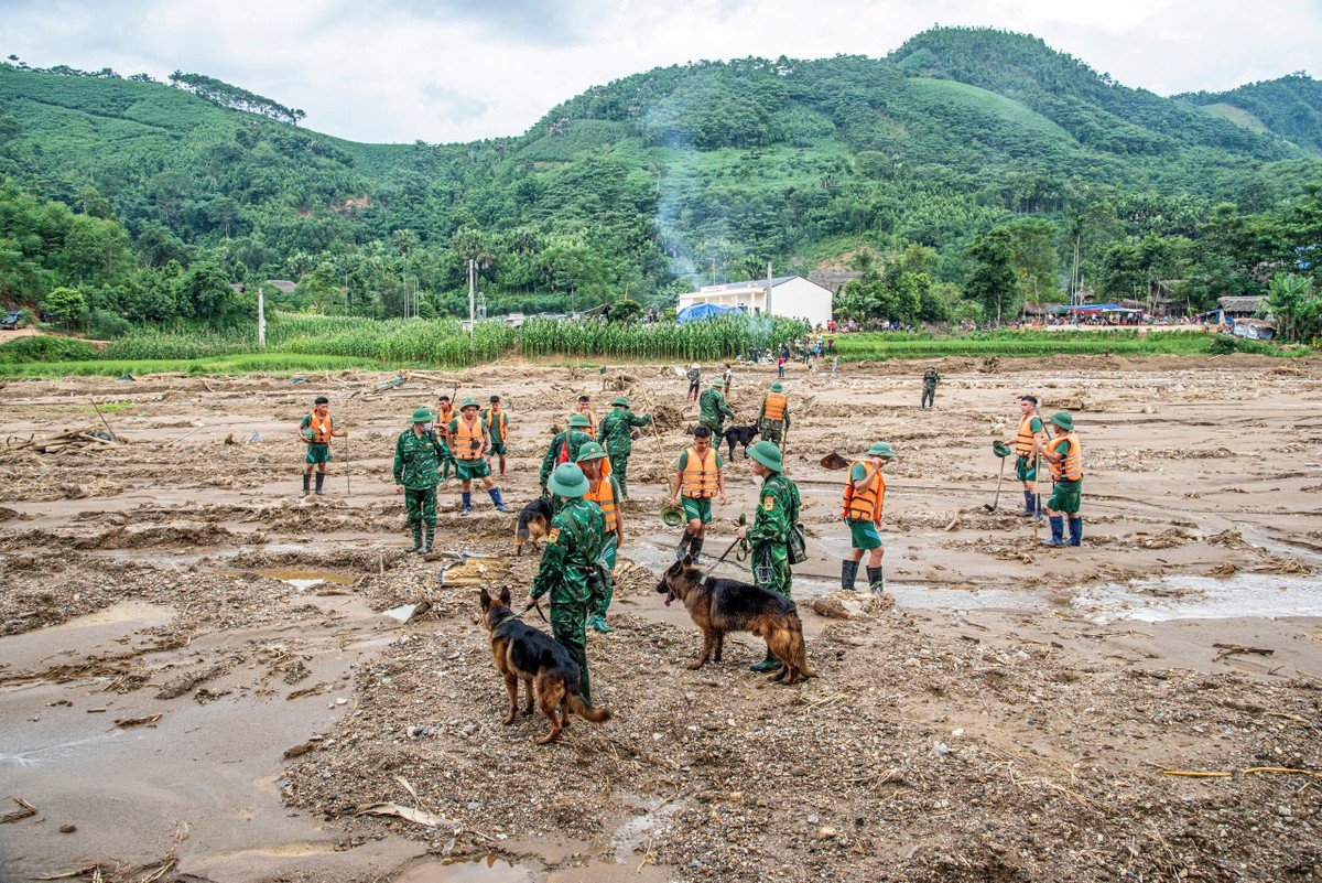 Cảm động những chú quân khuyển Biên phòng làm nhiệm vụ tại Làng Nủ-6