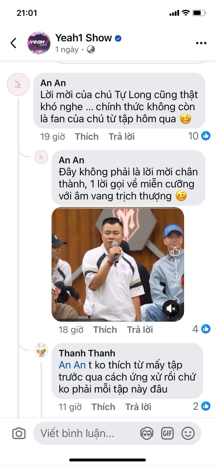 Nhân trường hợp Tuấn Hưng ở show Anh trai-4