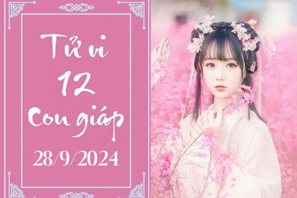 Tử vi 12 con giáp hôm nay ngày 28/9/2024: Tý khó khăn, Tuất phát triển-1