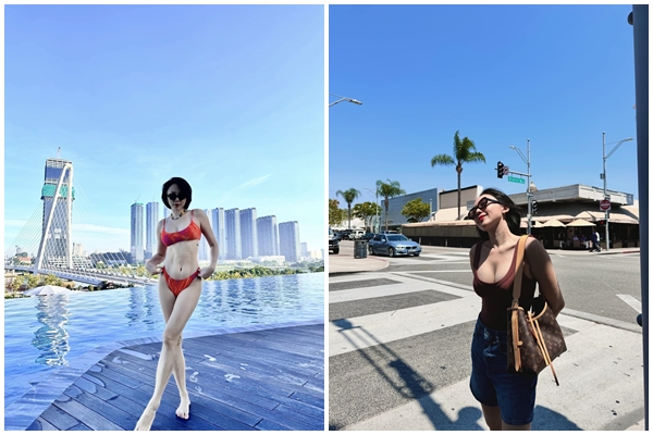 Tóc Tiên đụng hàng Lisa BLACKPINK khi diện trang phục kén dáng của Louis Vuitton-7