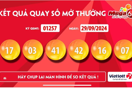 Vietlott lại có người trúng giải Jackpot trị giá hàng chục tỉ đồng