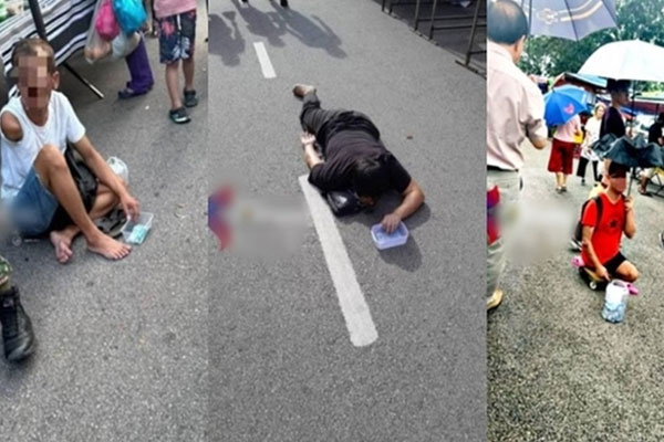 Lái ô tô đi ăn xin, người đàn ông kiếm 2,8 triệu đồng/đêm-2