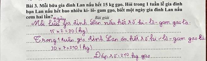 Những bài toán khiến phụ huynh cười ra nước mắt ngay sau khi đọc đề-1