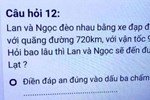 Những bài toán khiến phụ huynh 'cười ra nước mắt' ngay sau khi đọc đề