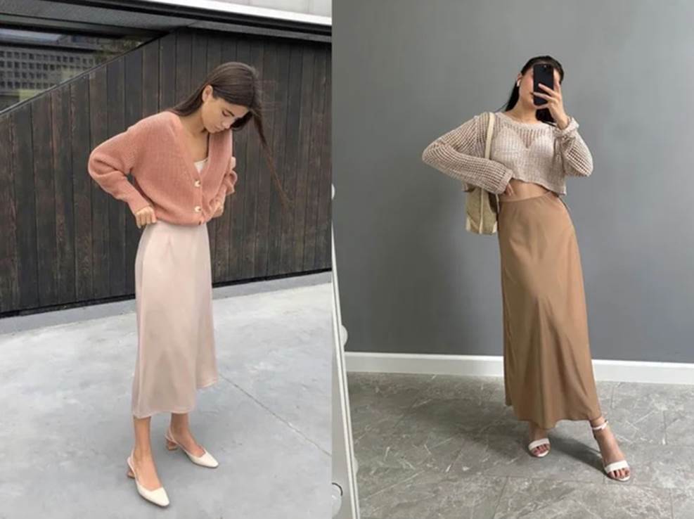 Cách phối đồ với một chiếc váy lụa-6