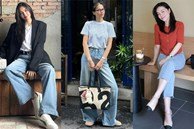 Mặc quần jeans đẹp như mỹ nhân Việt trong mùa thu