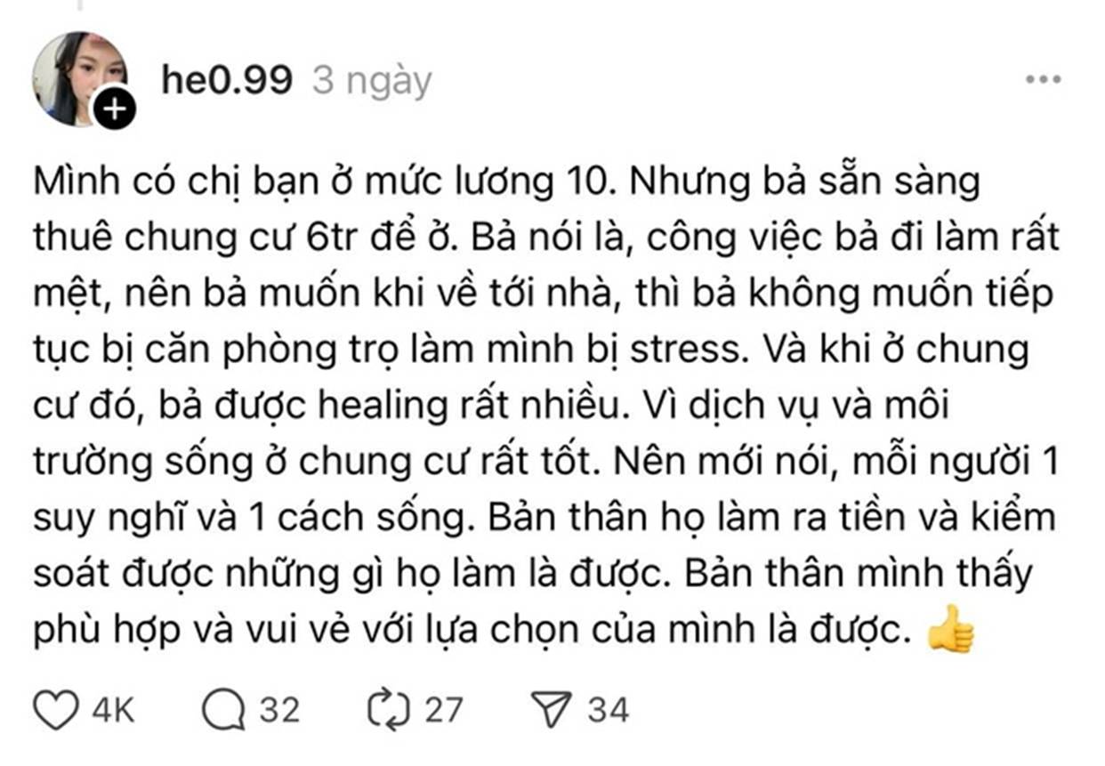 Ở chung cư cao cấp, gen Z đang đầu tư cho chất lượng cuộc sống hay chi tiêu lãng phí?-2