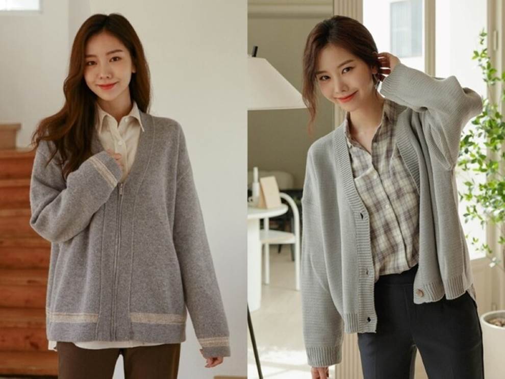 Muôn kiểu phối đồ mùa thu với chiếc áo cardigan nữ tính-4