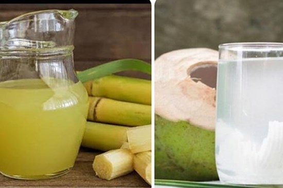Uống nước mía tốt hơn hay nước dừa tốt hơn?