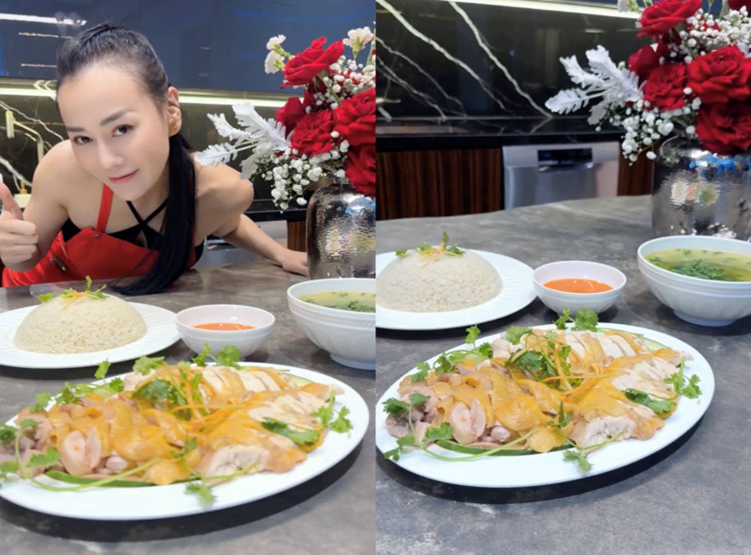 Làm cơm gà kiểu Singapore như Phương Oanh không khó-1